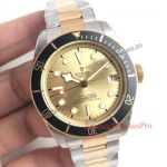 New Baselworld Tudor 2 Tone Gold Band Mens Watch